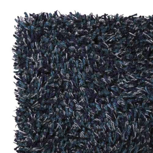 ラグマット シーズン 140×200cm 防炎対応品(ブルー)