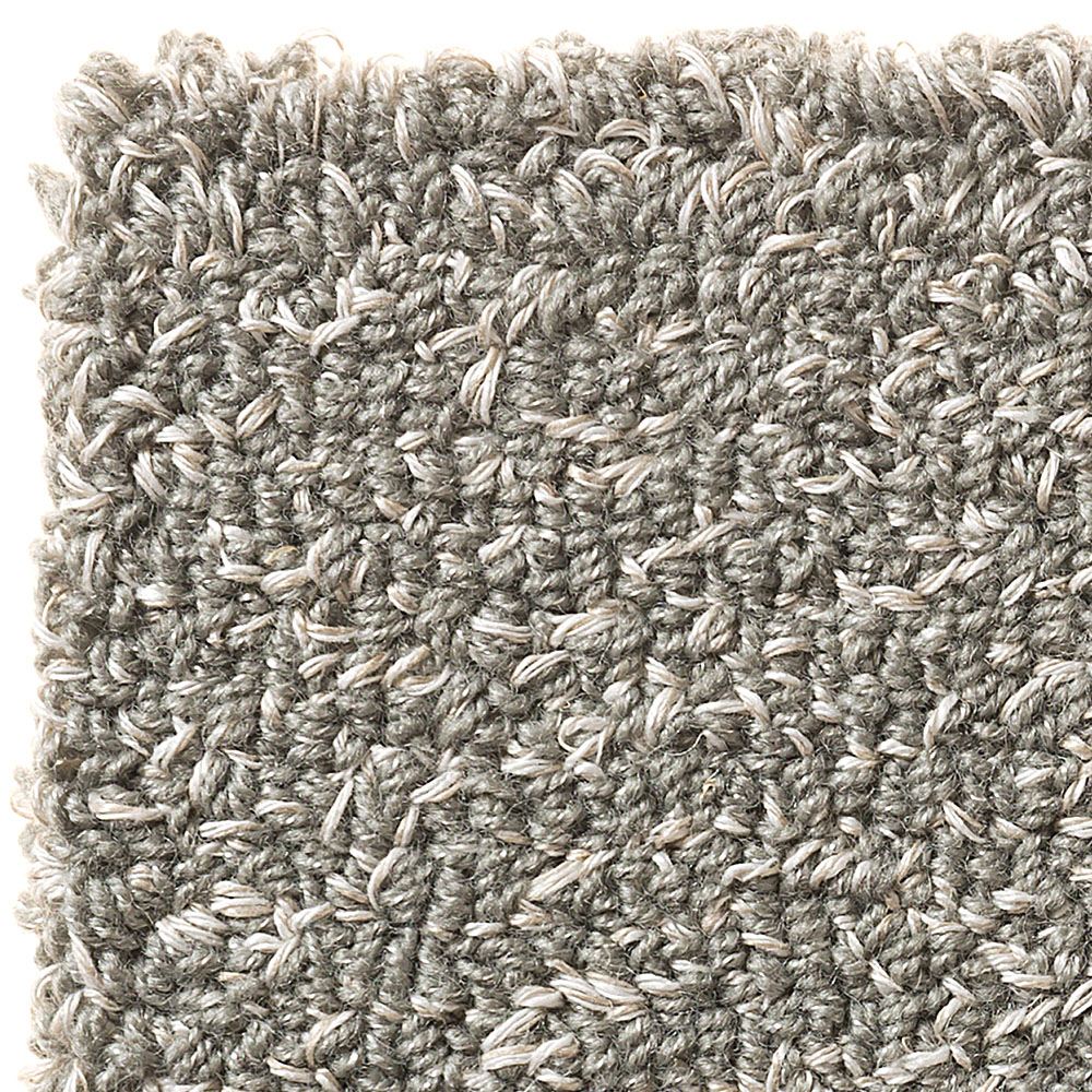 ラグマット マーブル 140×200cm 防炎対応品(グレー)