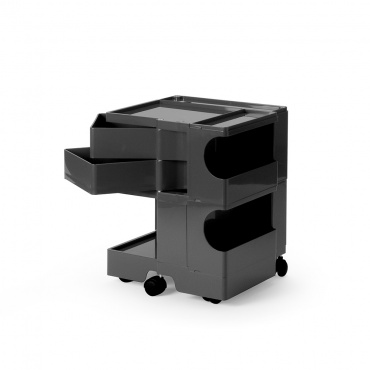 ボビーワゴン 2段2トレイ / ブラック