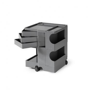 ボビーワゴン 2段3トレイ / トルネードグレー