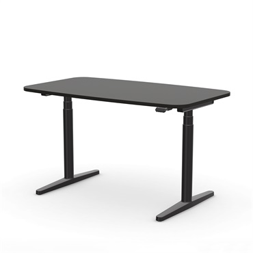 タイド 2 ホームデスク W130×D75cm / ベーシックダーク×ディープブラック