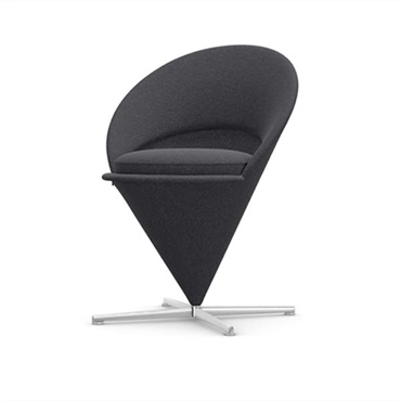 コーン チェア / F120 Cento(10 mid-grey/black)