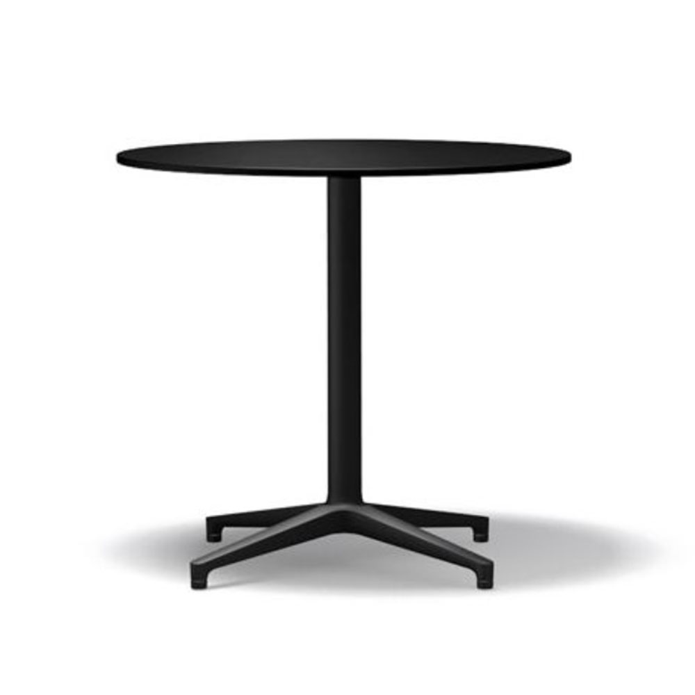 ビストロテーブル ラウンド アウトドア用 φ79.6cm /ブラック×ベーシックダーク