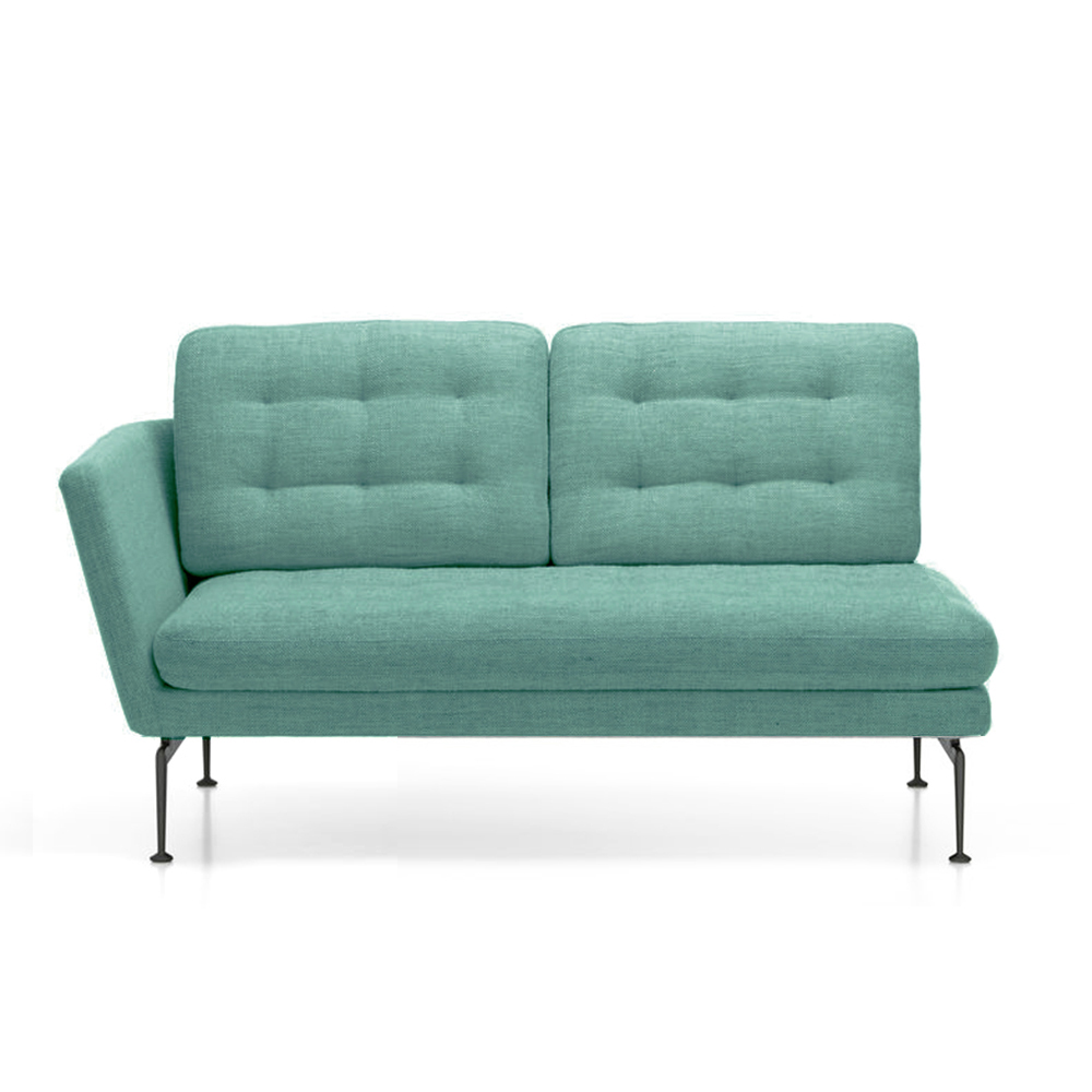 vitra Suita sofaヴィトラ スイタ ソファ デザイナーズ家具 Vitra Suita Sofa 3-Seater tufted_Base 03 aluminium polished