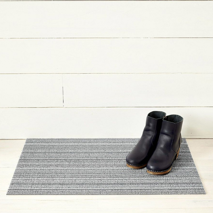 玄関マット 46×71cm シャグ スキニーストライプ / バーチ