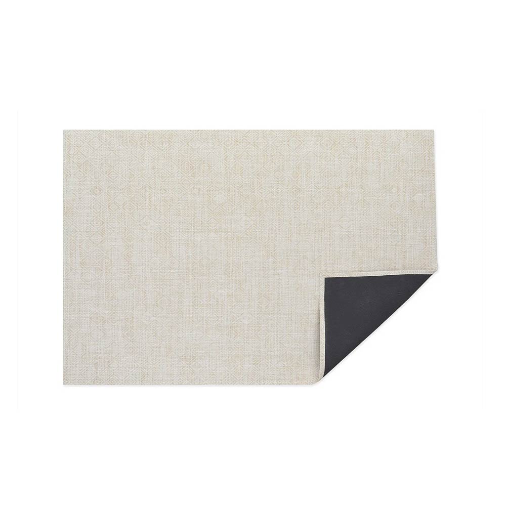 フロアマット 59×92cm モザイク アーモンド