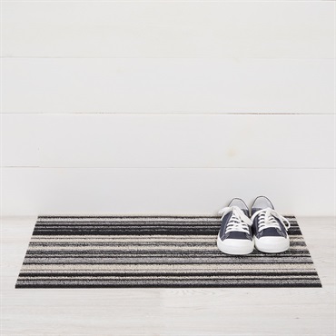 玄関マット 46×71cm エコーストライプ / シャドウ