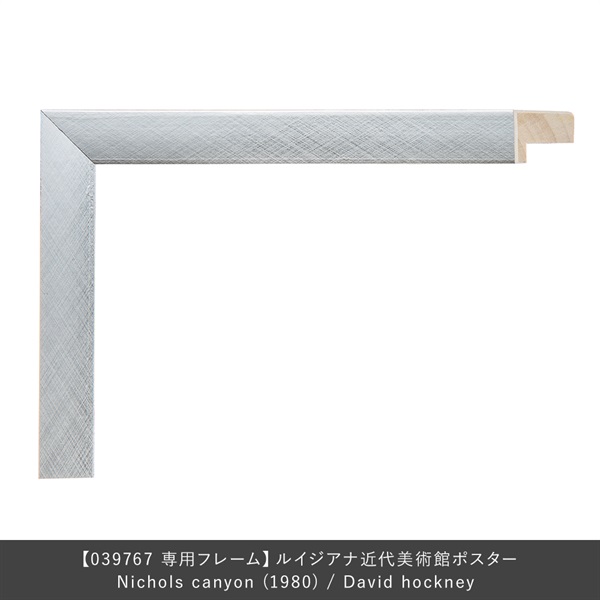 フレーム ユニバース / Nichols canyon (1980) / David hockney専用 / シルバー