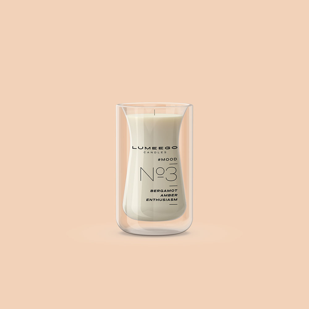 【アウトレット50%OFF】グラス入りキャンドル 250ml / ドッピオウェーブno3( )