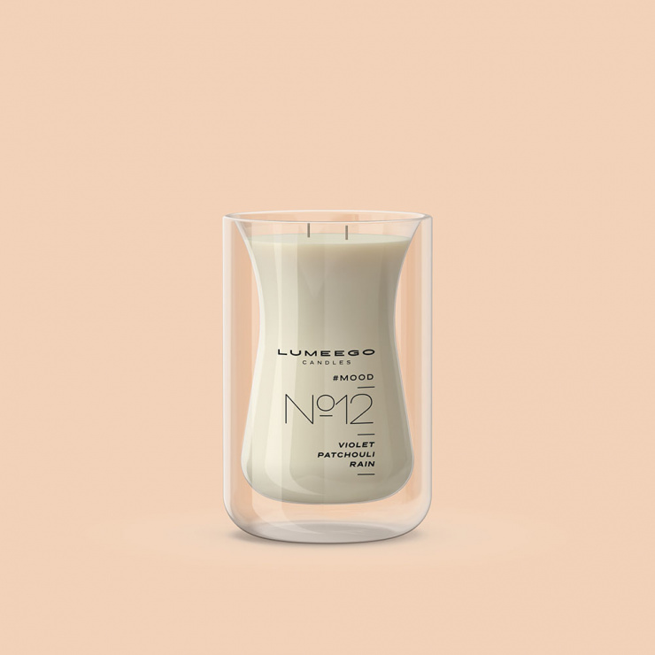 【アウトレット50%OFF】グラス入りキャンドル 500ml / クイーンウェーブno12( )