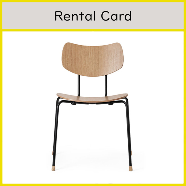 【レンタルサービス】ヴェガチェア VLA26T / オーク材 オイル仕上げ (Carl Hansen & Son)