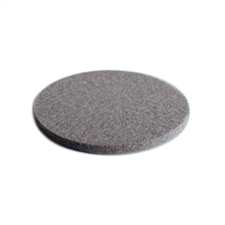 フェルト ラウンドコースター(フェルト ラウンドコースター φ9cm / トープ)