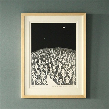 【数量限定】HOUSE IN THE FOREST アートポスター / クリッパン