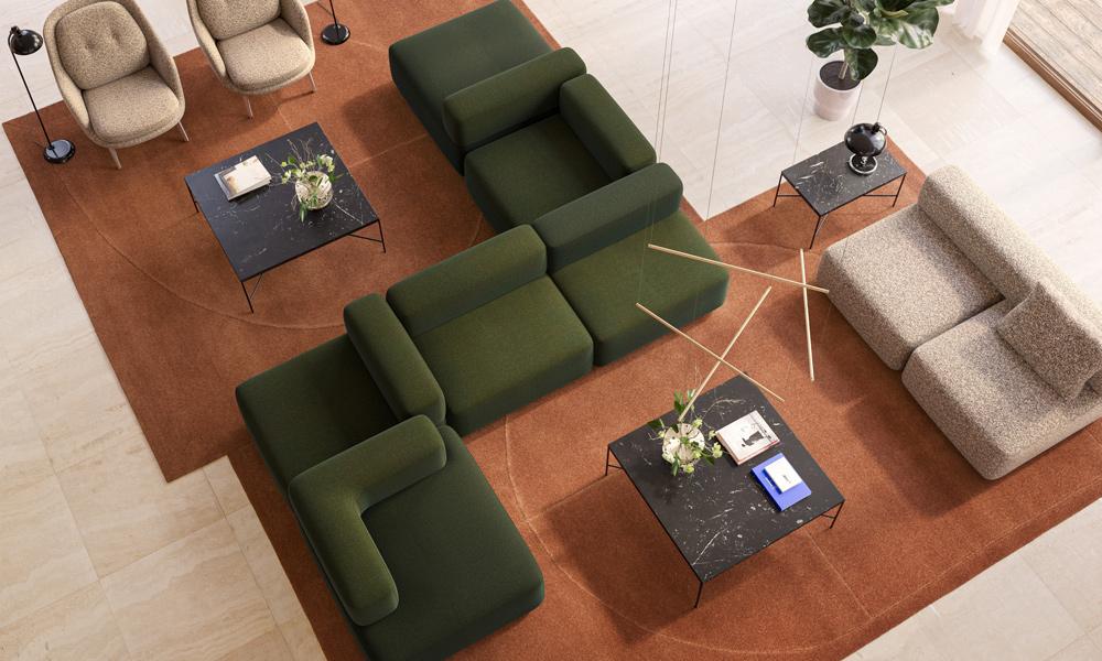 アルファベット ソファ fritz hansen フリッツ・ハンセン 