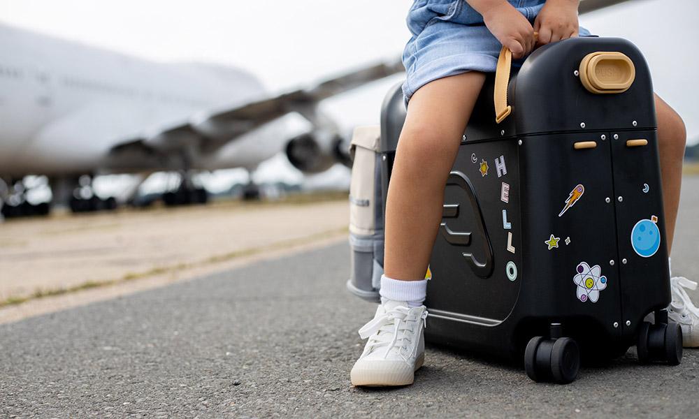 冬に購入 JetKids ジェットキッズ BEDBOX 子供用スーツケース(ブルー) その他