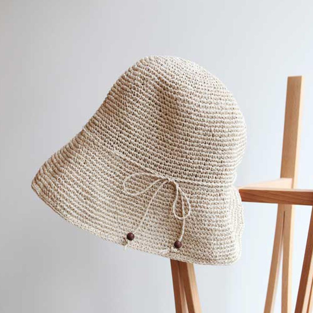 手編み帽子  (ささ和紙 / sasawashi)