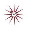 サンバーストクロック レッド φ47cm / Sunburst Clock