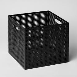メタルボックスL 収納ボックス ブラック / THE BOX