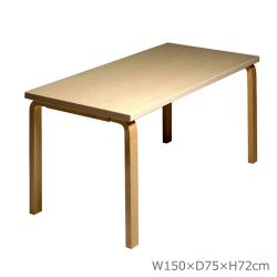 テーブル83 / ホワイトラミネート W182×D91cm (Artek / アルテック 