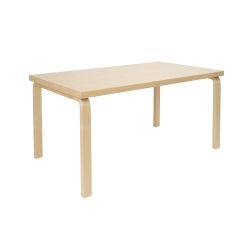 81Cテーブル アアルトテーブル / ホワイトラミネート W75×D75cm (Artek 