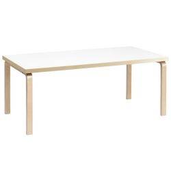 テーブル83 / ホワイトラミネート W182×D91cm 