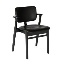 ドムスチェア バーチ材 ブラックステイン フルパディング / Domus Chair