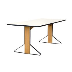 REB002 カアリテーブル / ホワイトグロッシーラミネート Kaari Table 