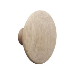 コートフック φ13cm ドットウッドM オークナチュラル / Dots wood
