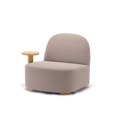 ݡ顼饦󥸥 L ɥơ֥ Polar lounge chair L with side table/ԥ奢/ƥ륫åȥȥꥪ3