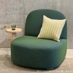 ݡ顼饦󥸥 L ɥơ֥ Polar lounge chair L with side table / ԥ奢 PURE OAK / ˥ե󥸥 Uniform Melange (⥯˥塼 / Karimoku New Standard)
