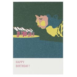 Happy Birthday カード / ロウソク (D-BROS / ディーブロス)