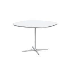 スーパー円テーブル A603 / ホワイト W100×D100cm