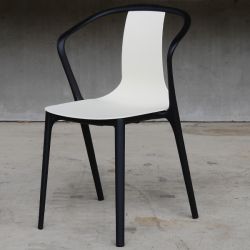 【アウトレット】ベルヴィル アームチェア Belleville Arm Chair Plastic / クリーム