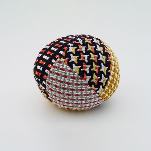 patchwork ball / オレンジ系 (toss!×kijinokanosei)
