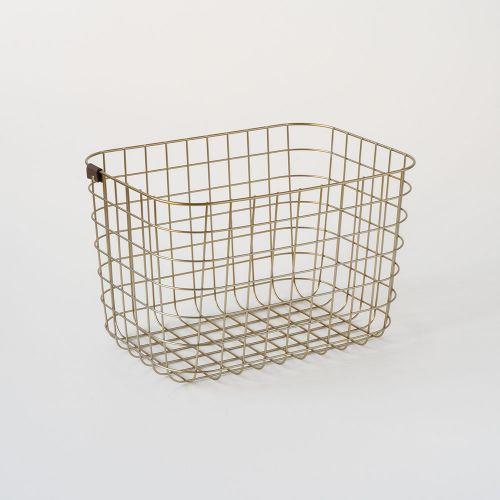 ワイヤーバスケット M Wire basket M / ゴールド (MOHEIM / モヘイム)
