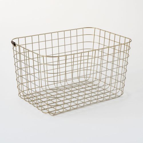 ワイヤーバスケット L Wire basket L / ゴールド (MOHEIM / モヘイム)