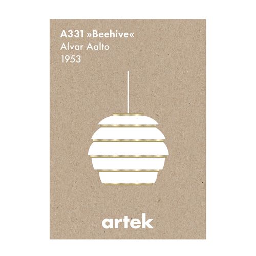A331 ペンダント ビーハイブ ポスター (Artek / アルテック)