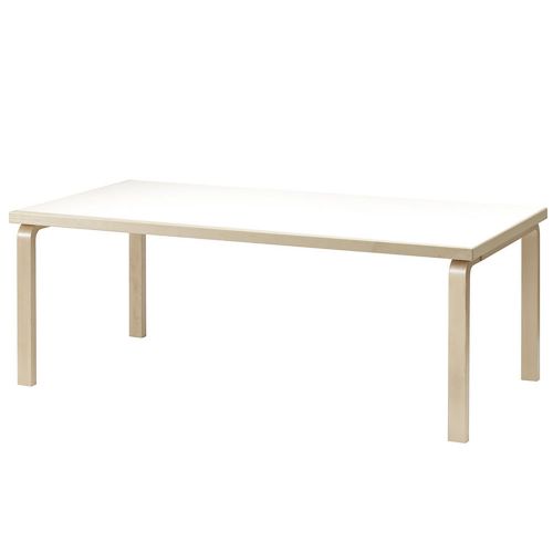 86Aテーブル アアルトテーブル / ホワイトラミネート W240×D100cm  (Artek / アルテック)