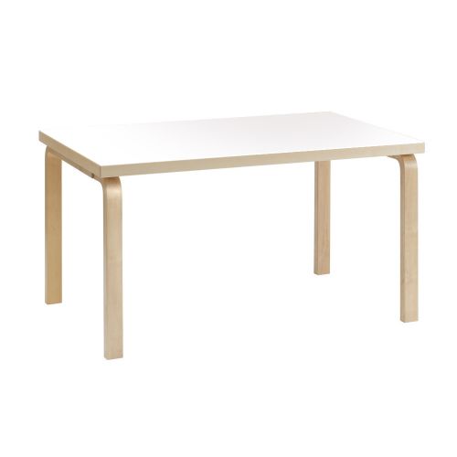 82Bテーブル アアルトテーブル / ホワイトラミネート W135×D85cm (Artek / アルテック)