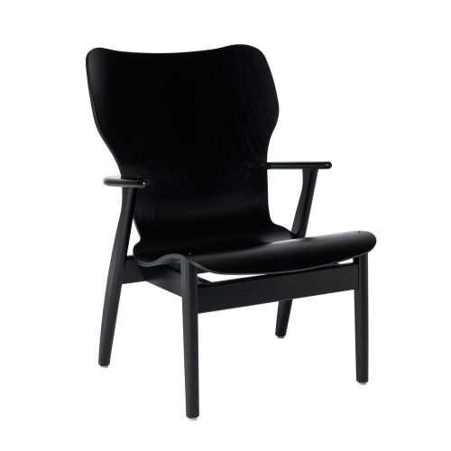 ドムスラウンジチェア ブラック / Domus Lounge Chair  (Artek / アルテック)