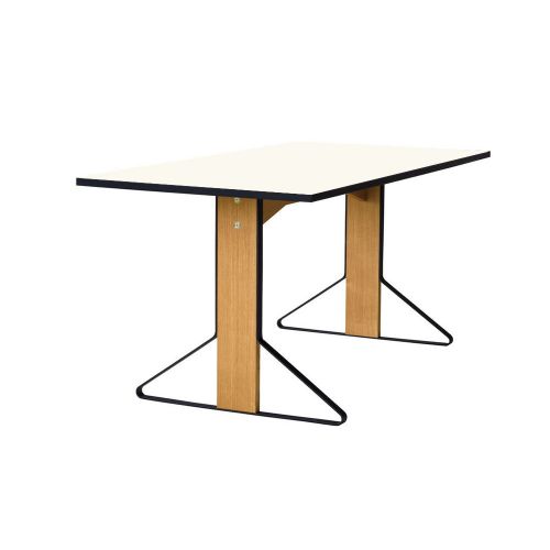 カアリテーブル REB012 / ホワイトグロッシーラミネート Kaari Table W160×D80cm (Artek / アルテック)