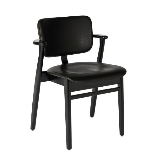 ドムスチェア バーチ材 ブラックステイン フルパディング / Domus Chair (Artek / アルテック)