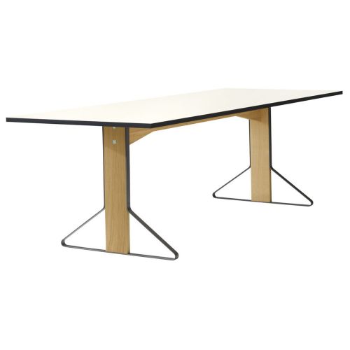 カアリテーブル REB002 / ホワイトグロッシーラミネート Kaari Table W240×D90cm (Artek / アルテック)