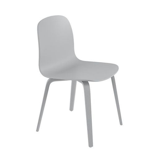 ビスチェア ウッドベース グレー / Visu Chair (muuto / ムート)