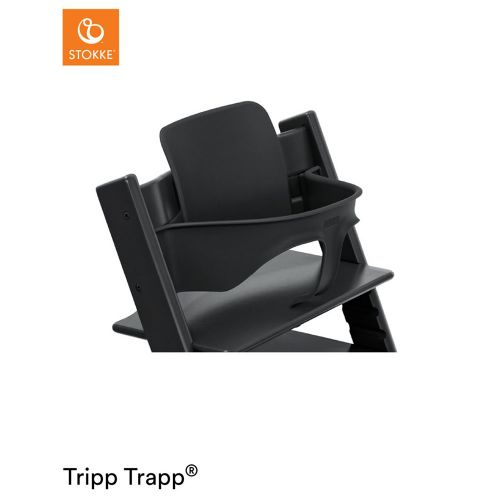 トリップ トラップ ベビーセット / ブラック (Tripp Trapp・Stokke / ストッケ)