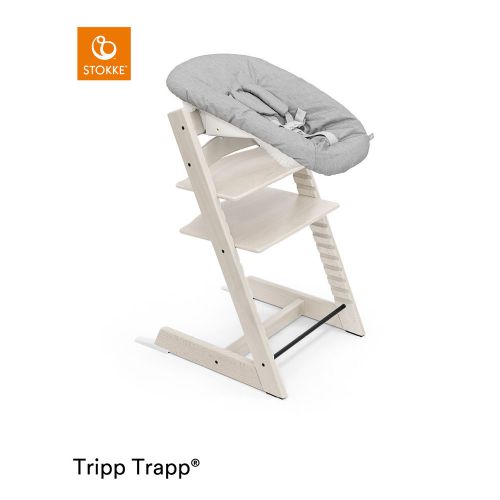 トリップ トラップ ニューボーンセット バンドル / ホワイトウォッシュ (Tripp Trapp・Stokke / ストッケ)