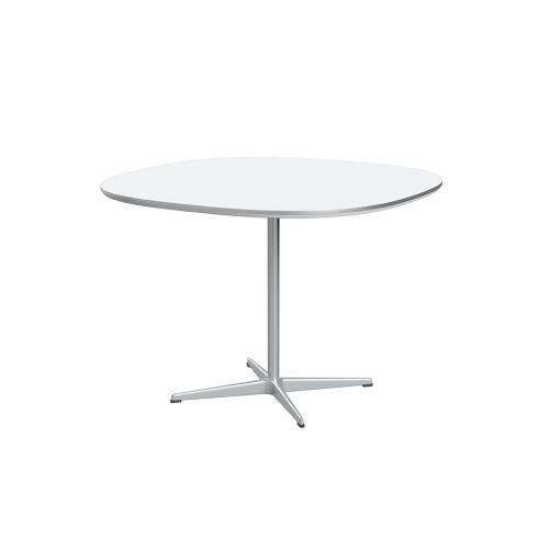 スーパー円テーブル A603 / ホワイト W100×D100cm Super circular (FRITZ HANSEN / フリッツ・ハンセン)