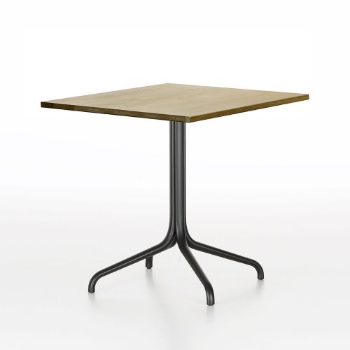 ベルヴィル テーブル スクエア 75×75cm ライトオーク×ディープブラック インドア用  / Belleville Table (vitra ヴィトラ)