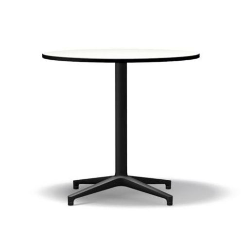 ビストロテーブル ラウンド φ79.6cm ホワイト×ベーシックダーク インドア用  / Bistro Table (vitra ヴィトラ)