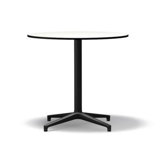 ビストロテーブル ラウンド φ79.6cm ホワイト×ベーシックダーク アウトドア用  / Bistro Table (vitra ヴィトラ)